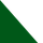 White field with a dark green triangle in the lower left corner.